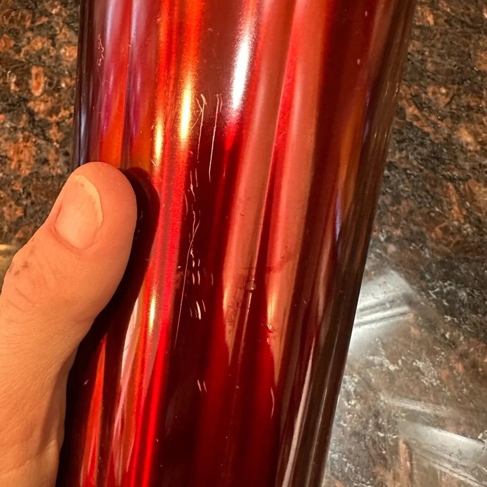 Starbucks 2020 Limited Edition Scalloped Red 24oz Tumbler cup Holiday